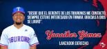 Yonaiker Gómez: “Siempre estuve interesado en firmar con Tiburones”.